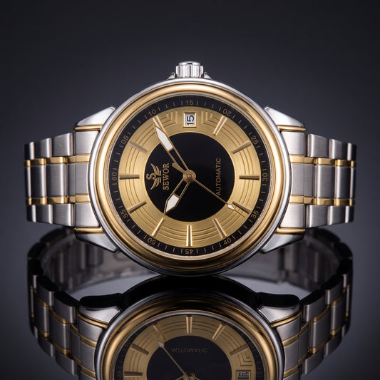 Sewor Watch Luxury Gold Mechanical Watches