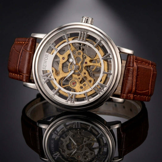 SEWOR Casual Watch Hand Wind Wristwatches