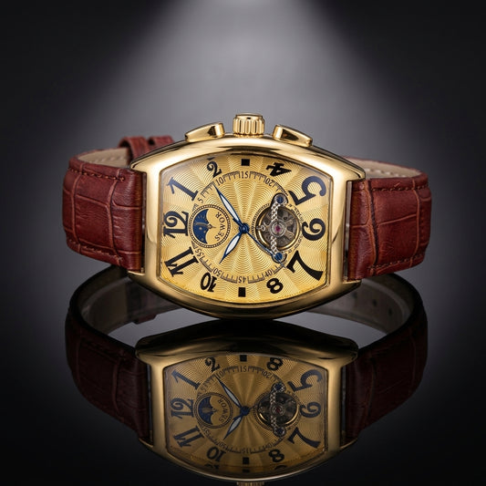 Sewor Watches Moon Phase Tourbillon