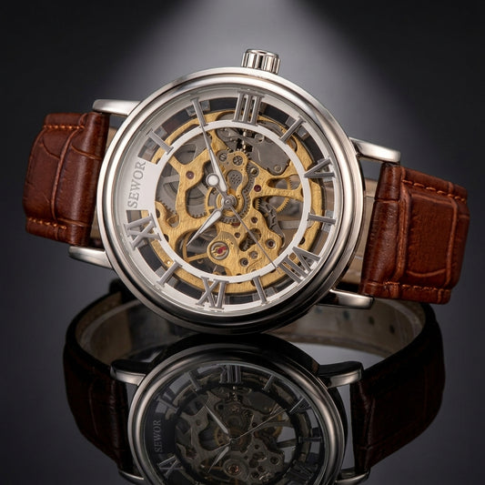 SEWOR Casual Watch Hand Wind Wristwatches