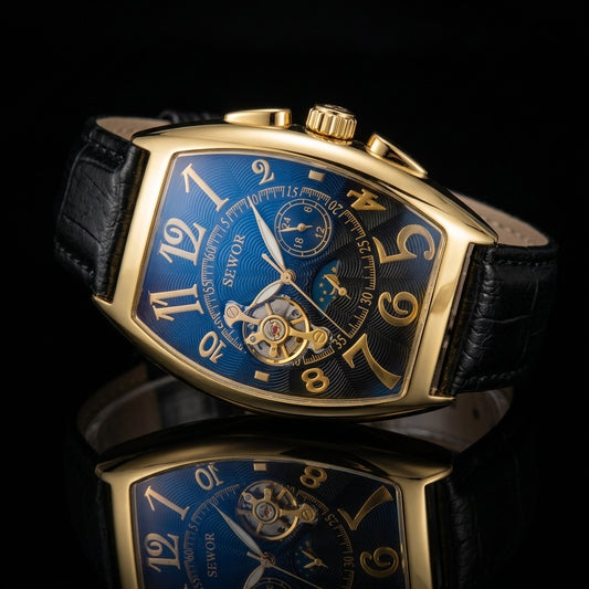 SEWOR Watches Dial Tourbillon