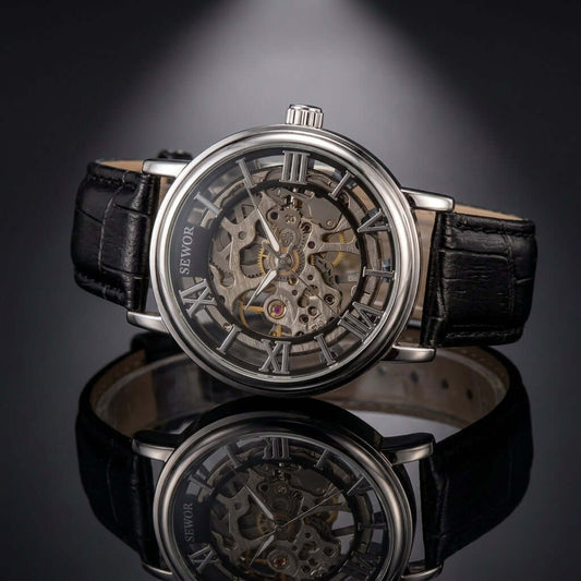 SEWOR Casual Watch Hand Wind Wristwatches