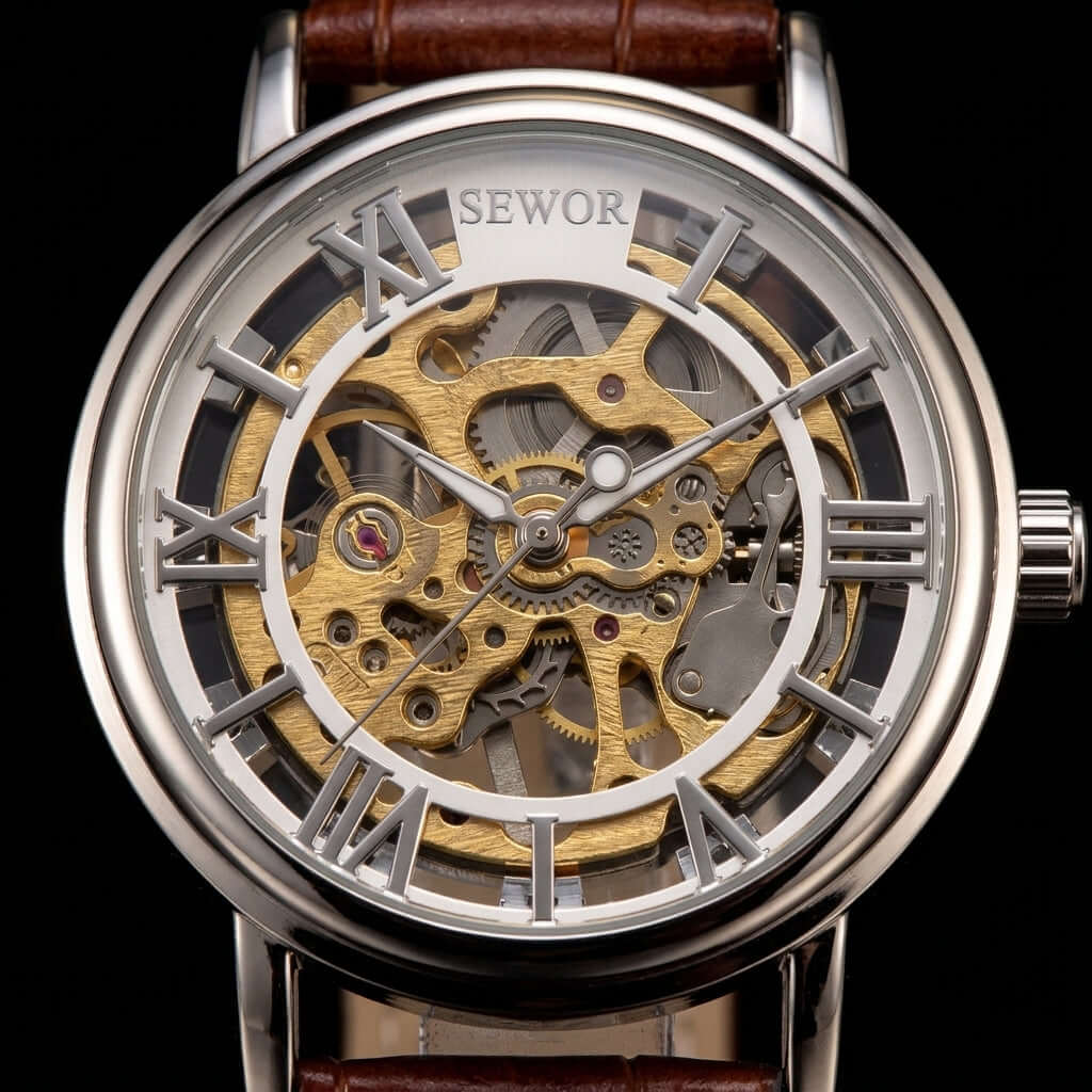 SEWOR Casual Watch Hand Wind Wristwatches