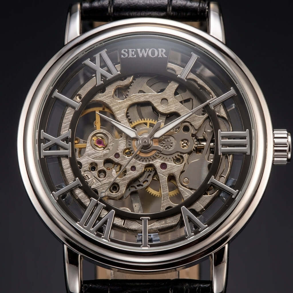 SEWOR Casual Watch Hand Wind Wristwatches