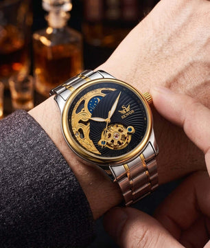SEWOR Gold Relogio Masculino