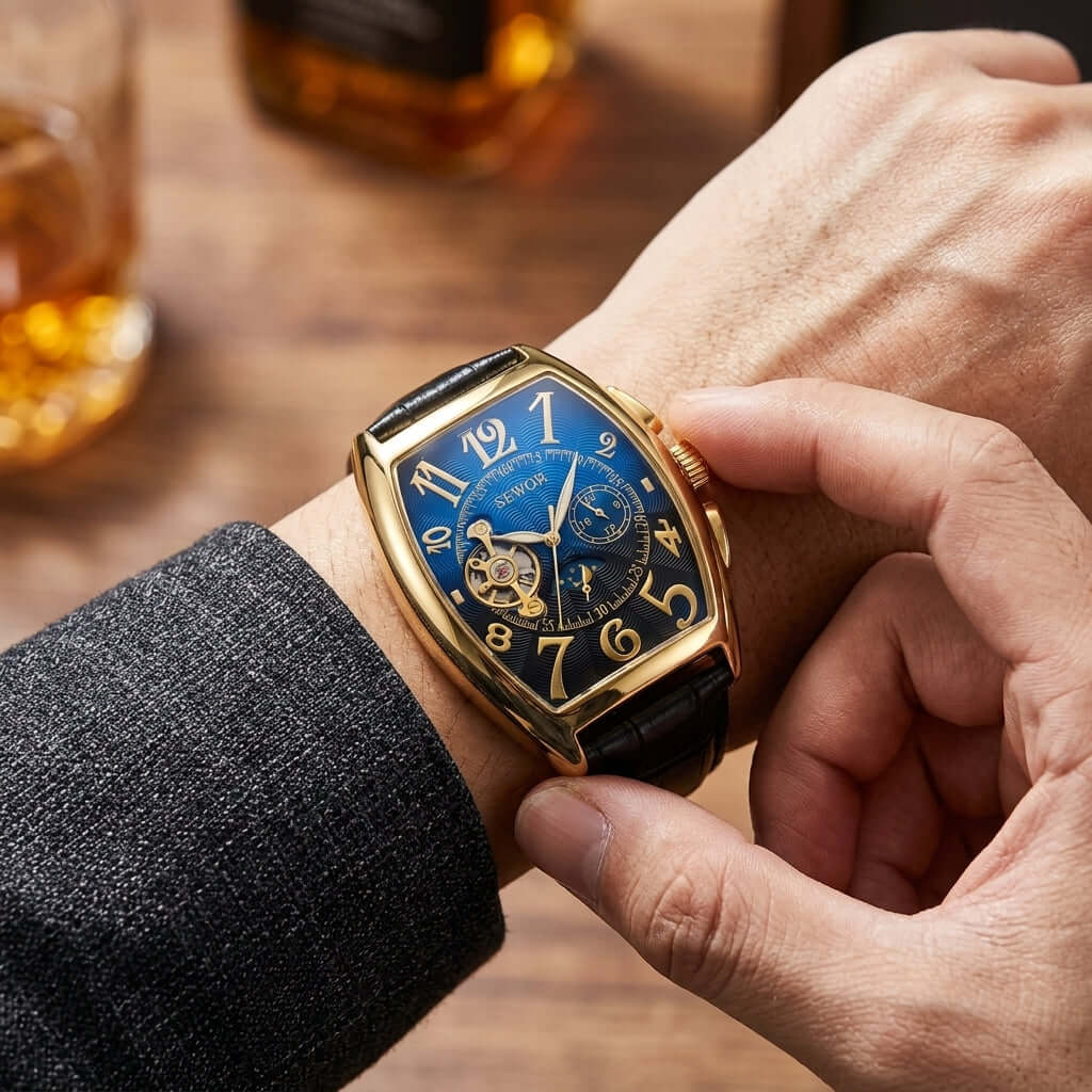 SEWOR Watches Dial Tourbillon