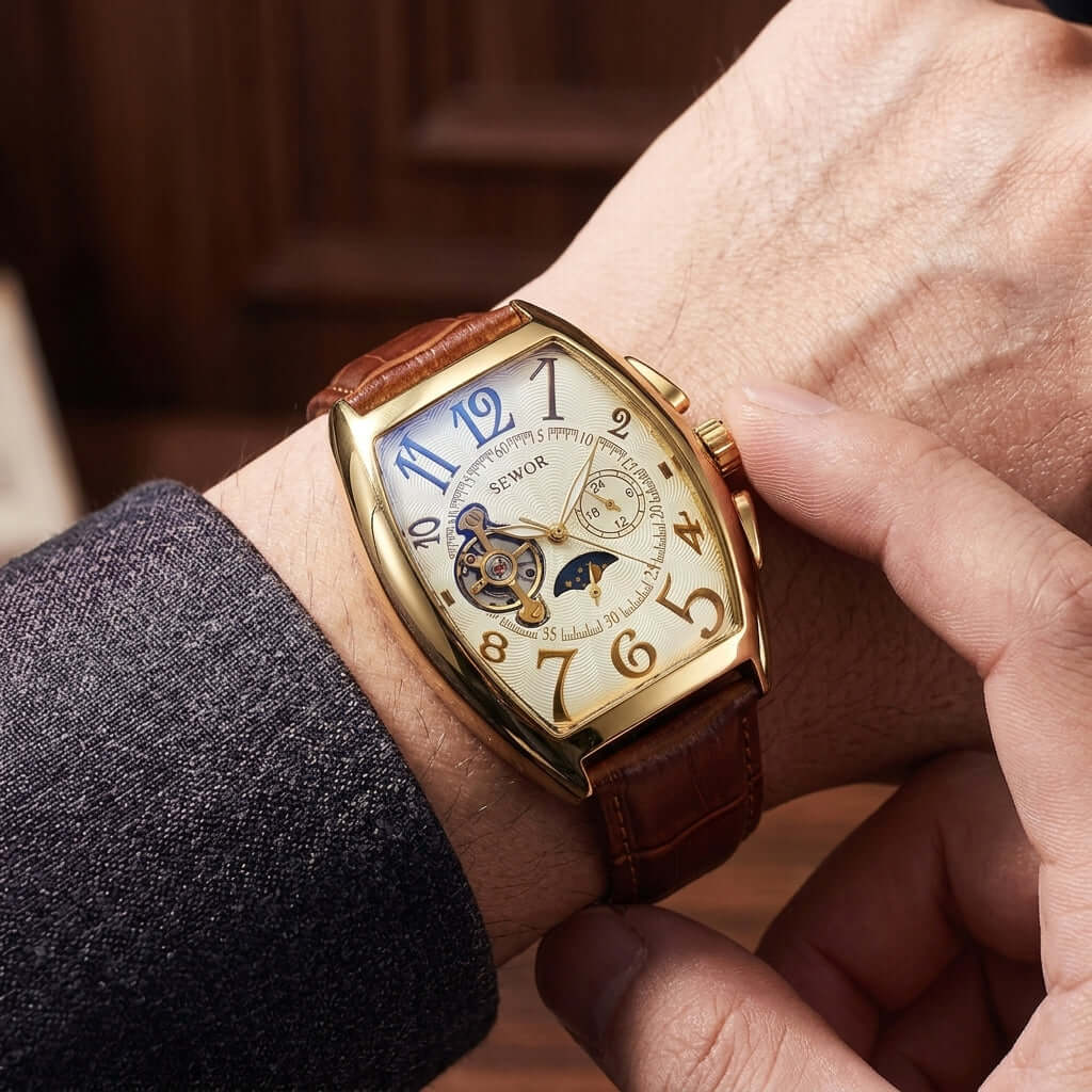 SEWOR Watches Dial Tourbillon