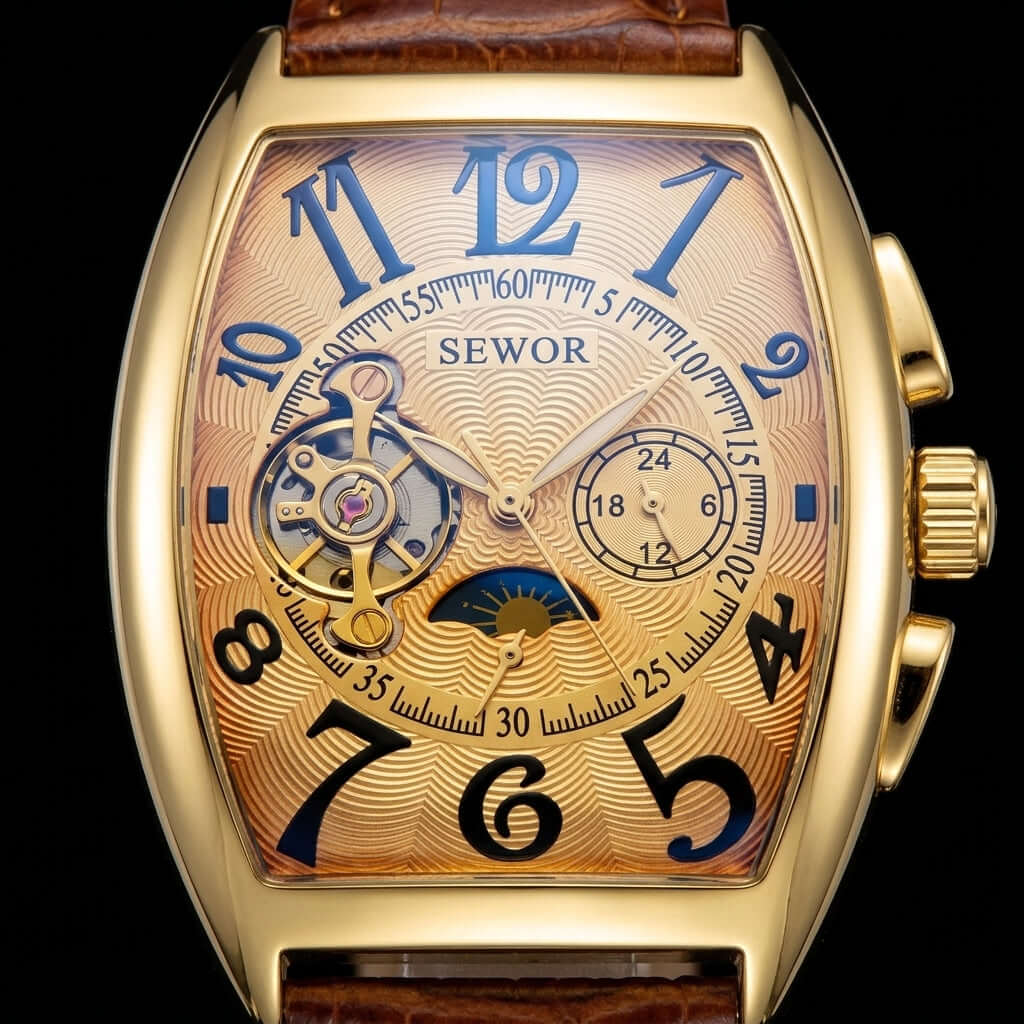 SEWOR Watches Dial Tourbillon