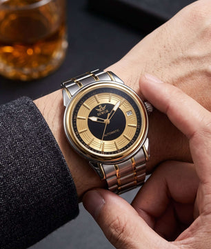 Sewor Watch Luxury Gold Mechanical Watches