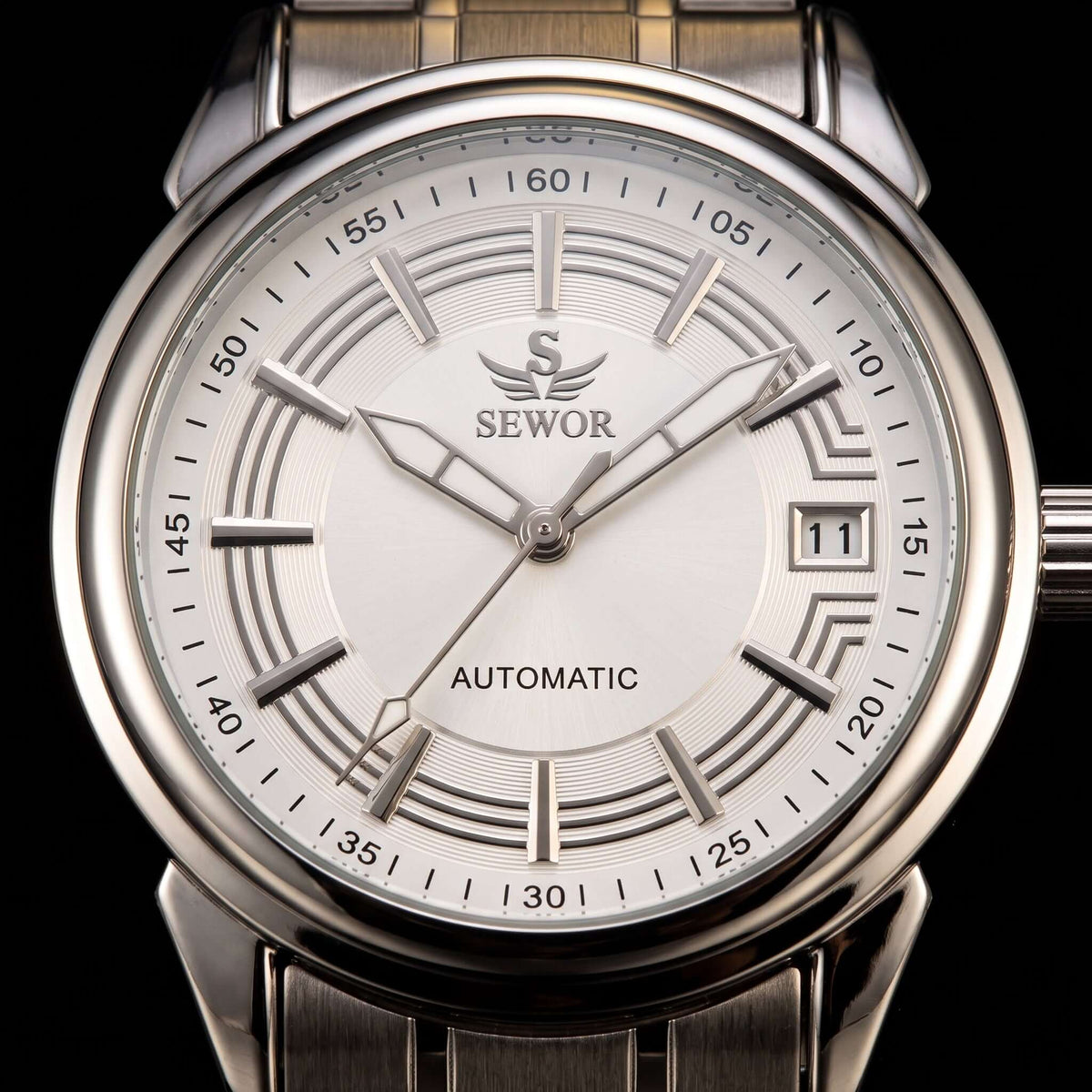 Sewor Watch Luxury Gold Mechanical Watches