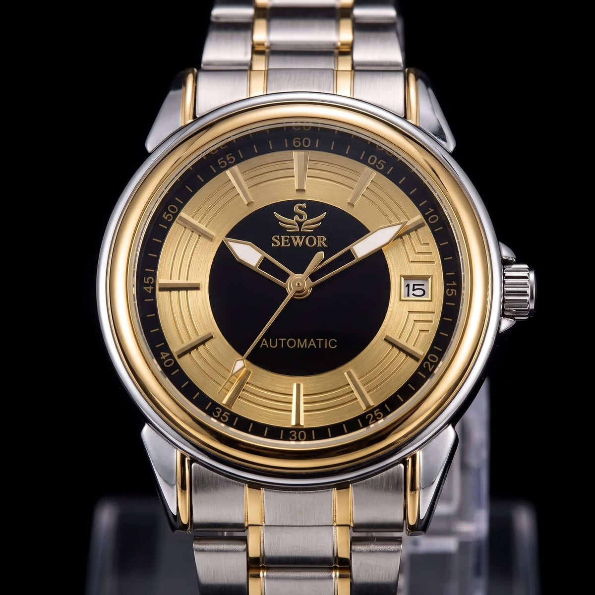 Sewor Watch Luxury Gold Mechanical Watches