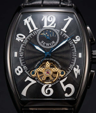 Sewor Watches Moon Phase Tourbillon